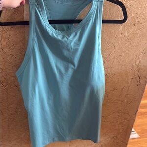 Women's Aqua top with built in bra